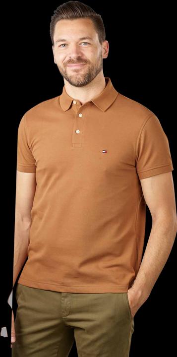 Tommy Hilfiger 1985 Polo Slim Fit Desert Khaki (XXL)