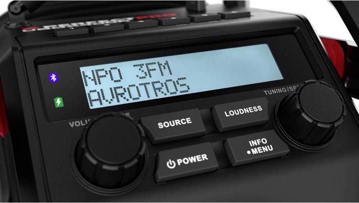 Immagine prodotto PerfectPro Radio da cantiere UBOX 400R (DAB, FM, Bluetooth)