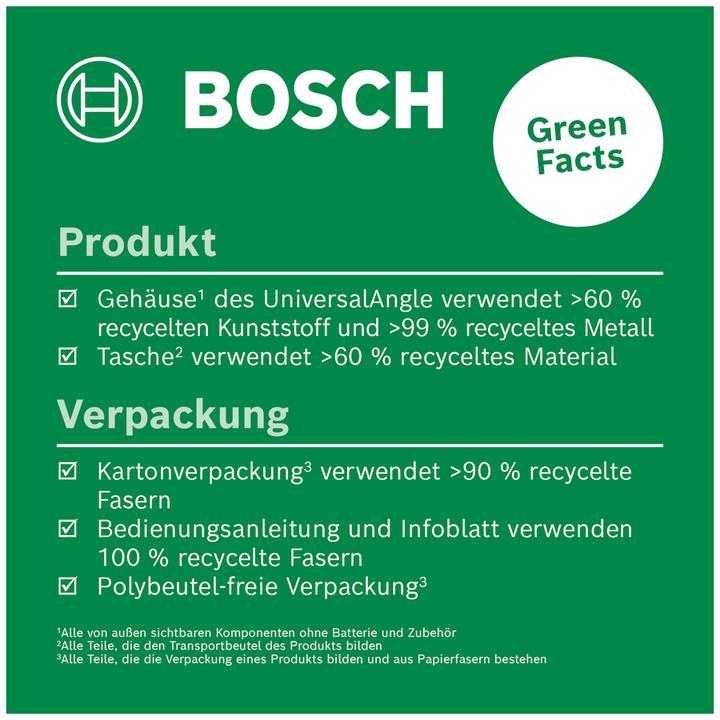 Actual product image Bosch Home & Garden UniversalAngle