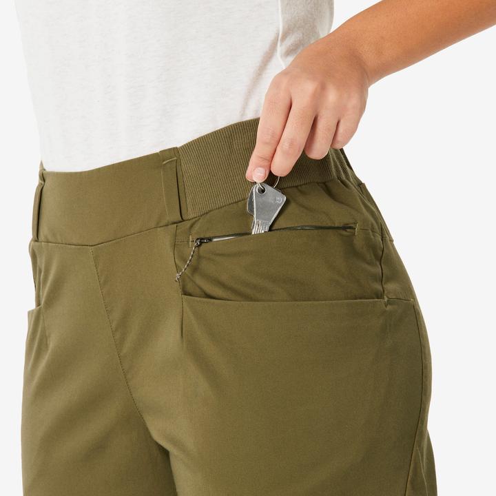 Produktbild Quechua Bermudashorts Damen Wandern - NH500 grün (42)