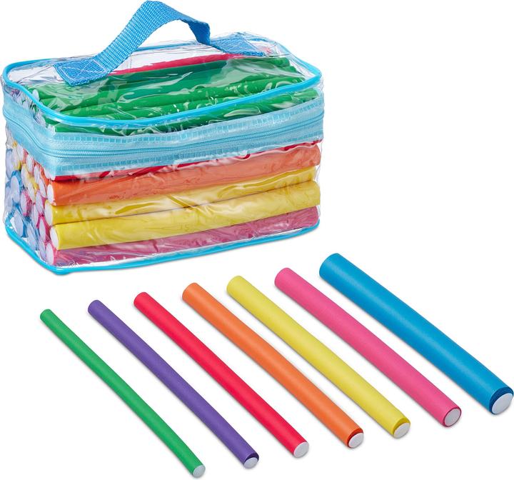 Relaxdays Lot de 49 bigoudis