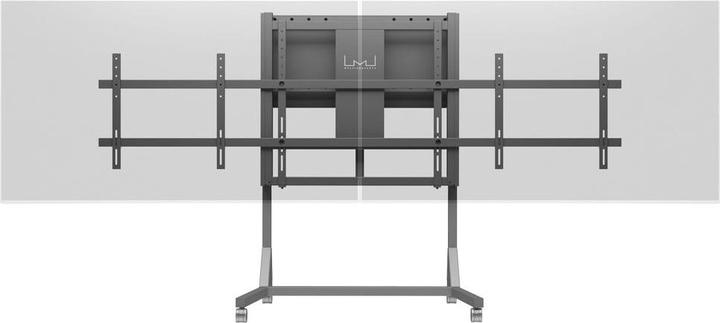 Produktbild Multibrackets MB motorisierter Dual-TV Ständer, schwarz/0440 (84", 160 kg)