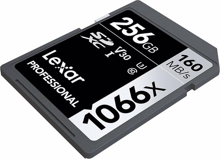 Immagine prodotto Lexar Scheda SDXC 256GB Professional 1066x UHS-I V30 U3 (256 GB, SDXC, U1, UHS-I)