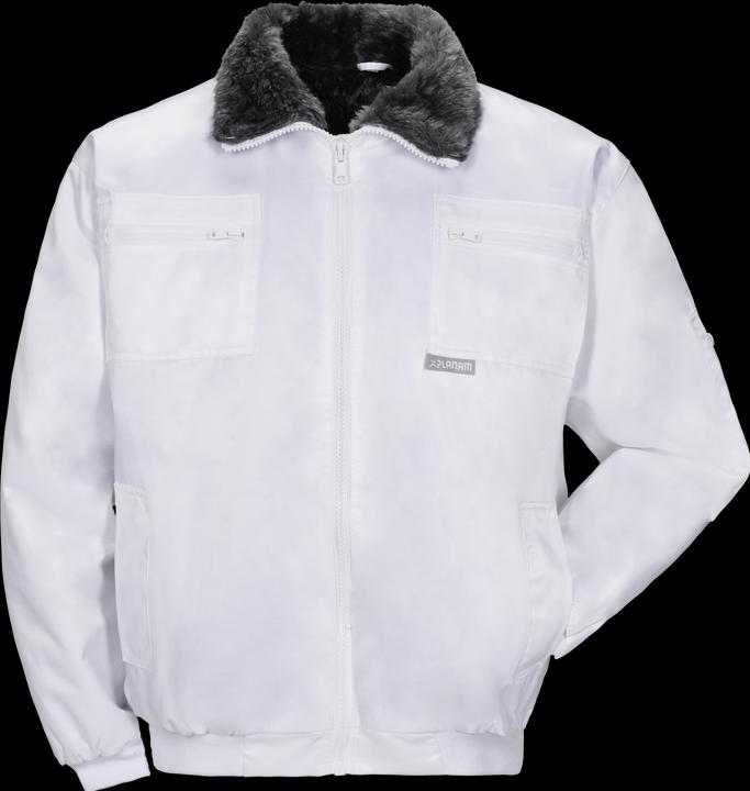 Image du produit Planam blouson de pilote homme GLETSCHER blanc taille L (L)