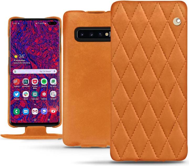 Produktbild Noreve Lederschutzhülle vertikal (Samsung Galaxy S10+)