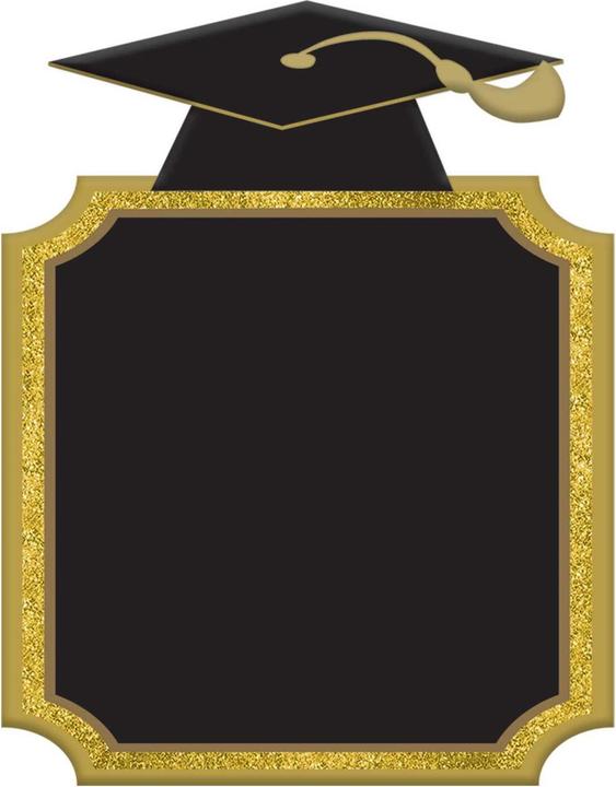 Actual product image Amscan - Tableau noir GRADUATION (22 x 17 cm)