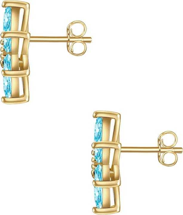 Immagine prodotto Glanzstücke München Donna Argento Sterling Cubic Zirconia Oro Giallo - 28429 (Argento)