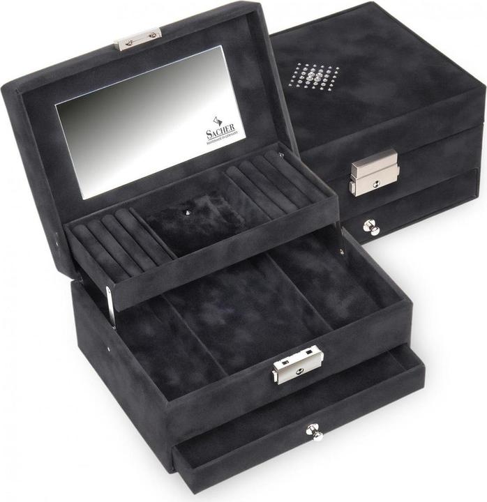 Image du produit Sacher 15.503.040404 - Coffret à bijoux Carola crystalo noir