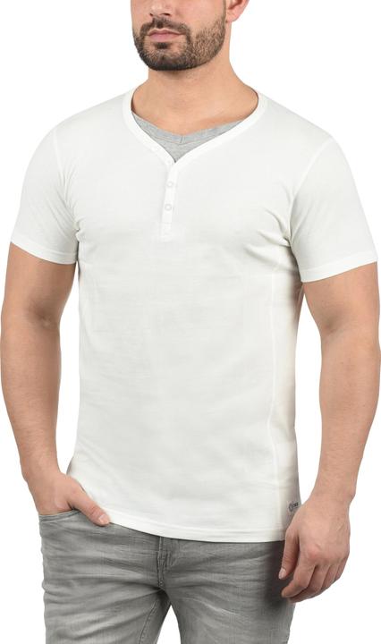 Immagine prodotto Solid Dorian T-Shirt A Maniche Corte Maglietta Da Uomo Con Collo Grandad (XL)