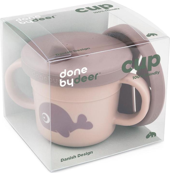 Image du produit Done by Deer Set Snack & Gobelet Wally Rose