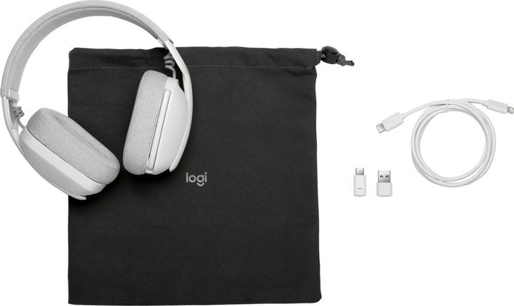 Produktbild Logitech ZONE VIBE WIRELESS MS - OFF WHITE,A00167/A00172,MFI,MS - WW (ANC, 20 h, Kabellos)