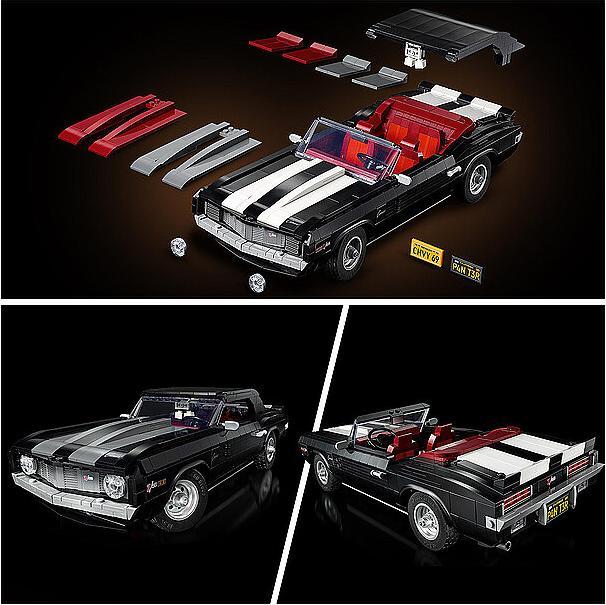 Image du produit LEGO Chevrolet Camaro Z28 (10304, LEGO difficiles à trouver)