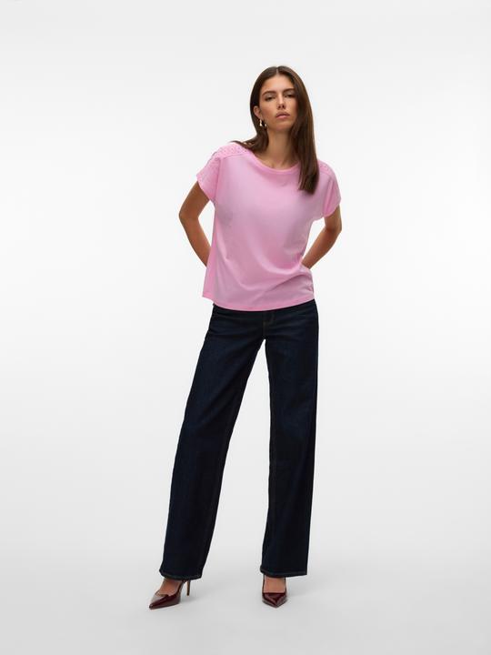 Produktbild Vero Moda Vmemmy Ss Lace Tape Top Jrs Ga Noos (XL)