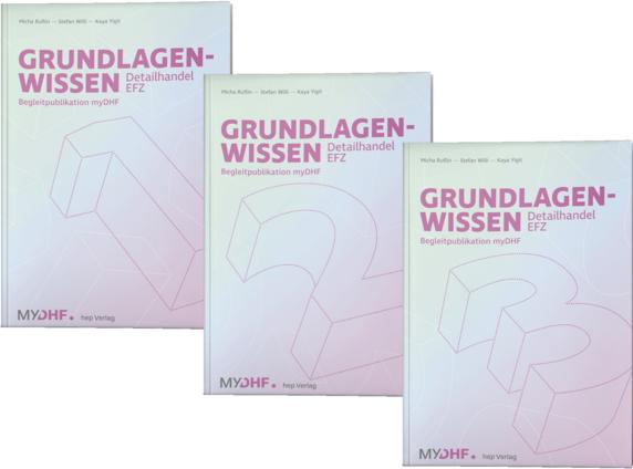 Produktbild Paket: Grundlagenwissen Detailhandel EFZ | Bände 1–3