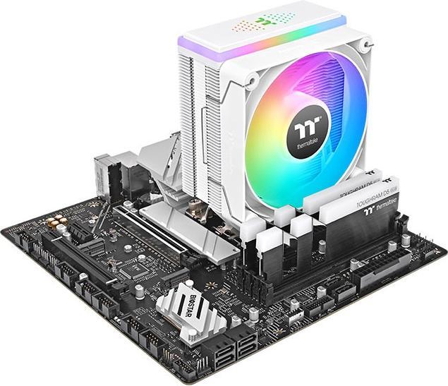 Actual product image Thermaltake Tt ASTRIA 200 ARGB White Air cooler (160 mm)