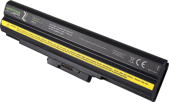 Produktbild Patona Premium Akku f. Sony BPS13 without CD black Vaio VGN-CS11S/P VGN-CS11S/Q VGP- (5200 mAh)