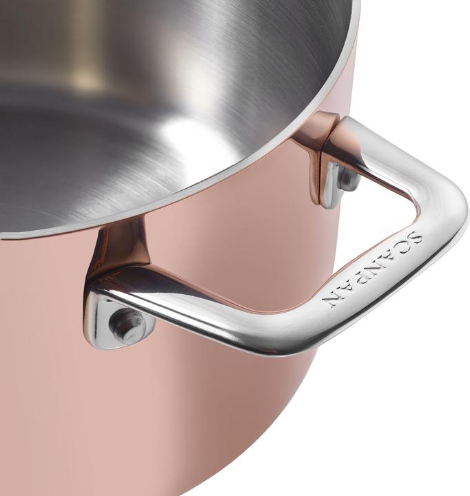Actual product image Scanpan Cooking pot Maitre D' Ø 20 cm - Induction (20 cm, Pot, Copper, Stainless steel)