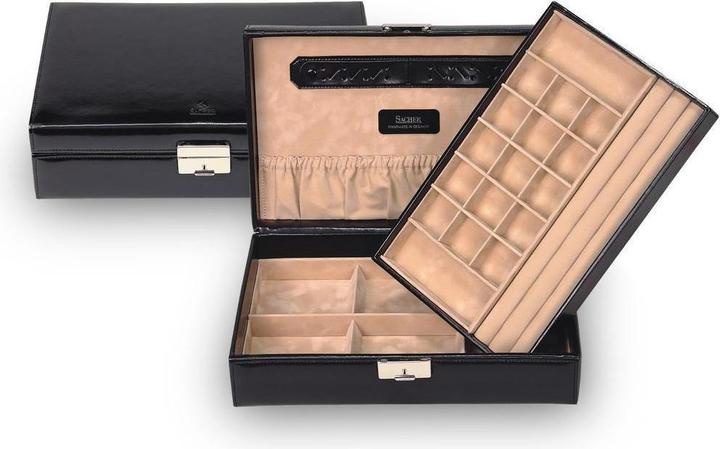 Sacher 44.000.290443 - Jewellery box Isa new classic black