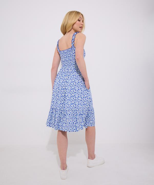 Produktbild Joe Browns Ditsy Daisy Print Sleeveless Jersey Knee-Length Dress (14)