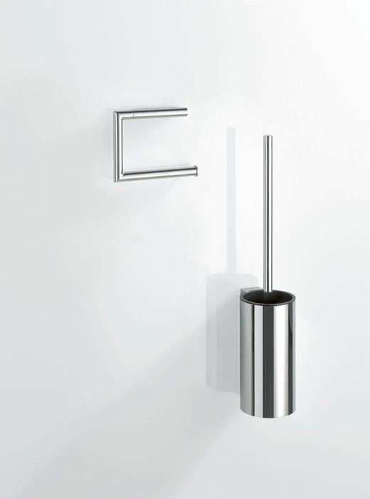 Actual product image Hewi Toilet brush set System 162 metal chrome-plated
