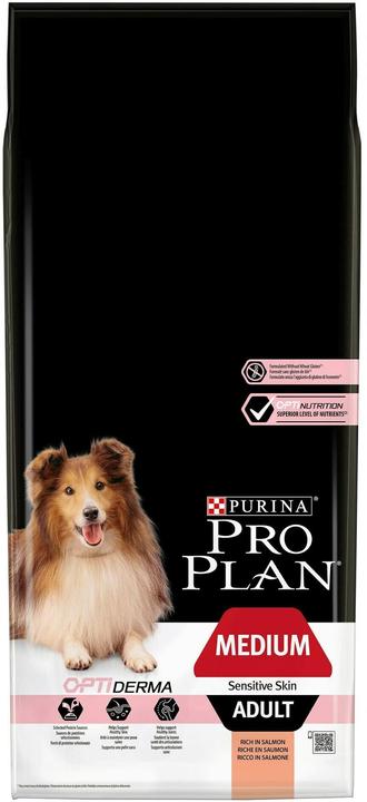 Produktbild Pro Plan Sensitive Skin Lachs (Adult, 1 Stk., 14000 g)