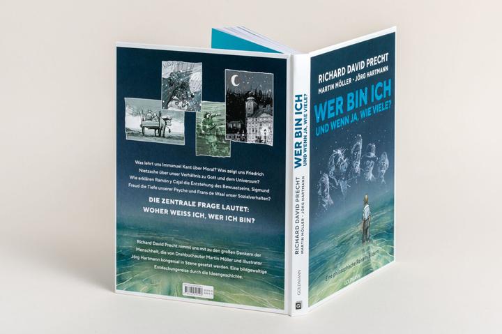 Image du produit Wer bin ich - und wenn ja, wie viele? Die Graphic Novel (Allemand, Jörg Hartmann, Martin Moeller, Richard David Precht, 2024)