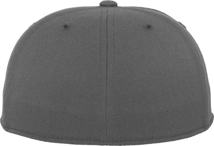 Actual product image Yupoong Flexfit Unisex Premium 210 Fitted Flat Peak Cap (L)