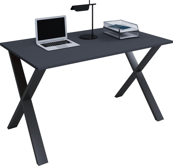 Produktbild VCM Schreibtisch Computertisch Lona X SW (80 x 50 x 76 cm)