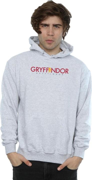 Actual product image Mens Gryffindor Text Hoodie (XXL)