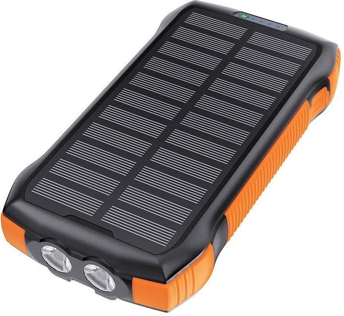 Choetech Solar power bank with inductive charging 20000mAh PD 20W / QC 18W / Qi 10W (B657) (20000 mAh, 20 W, 20000 Wh)