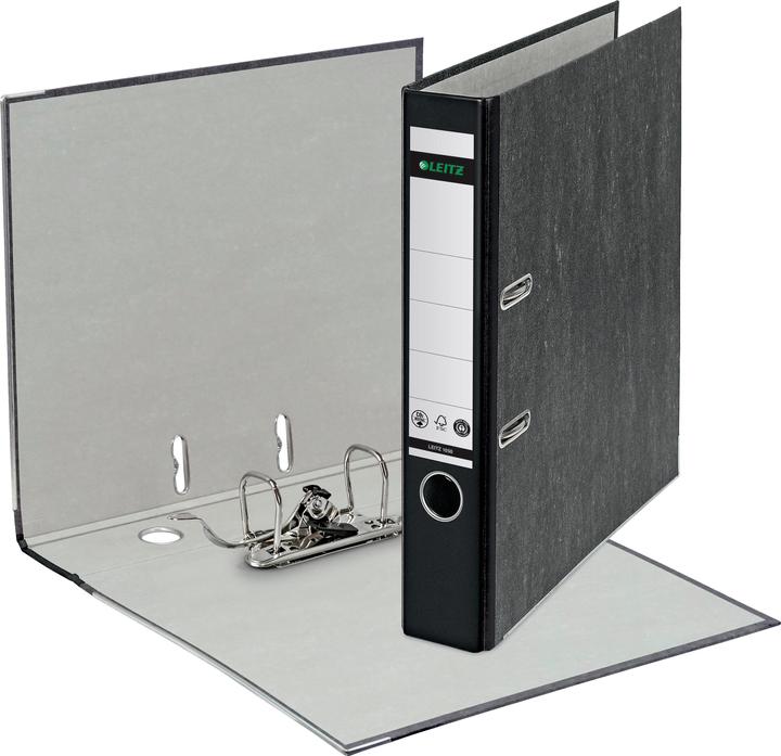 Produktbild Leitz STANDARD-ORDNER A4 52MM Mit Schlitzen, für Format A4, Pappe (RC), Rckenbreite 52mm. Pate (A4, 52 mm, 1 Stück)