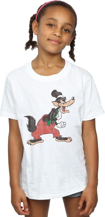 Immagine prodotto Disney Three Little Pigs Big Bad Wolf Maglietta Ragazze (152, 158)