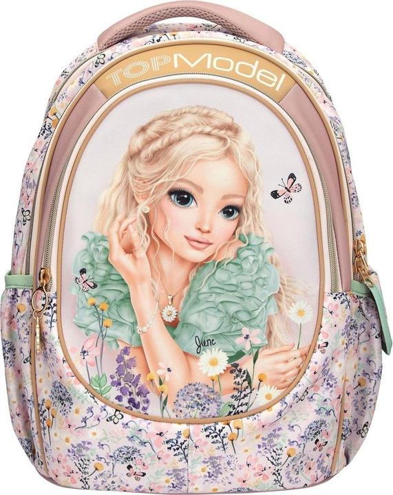 Produktbild Top Model Topmodel - School Backpack SUMMER FEELING - Pastel Shades with Sage-Colored Details - 44x34x24 c... (19.60 l)