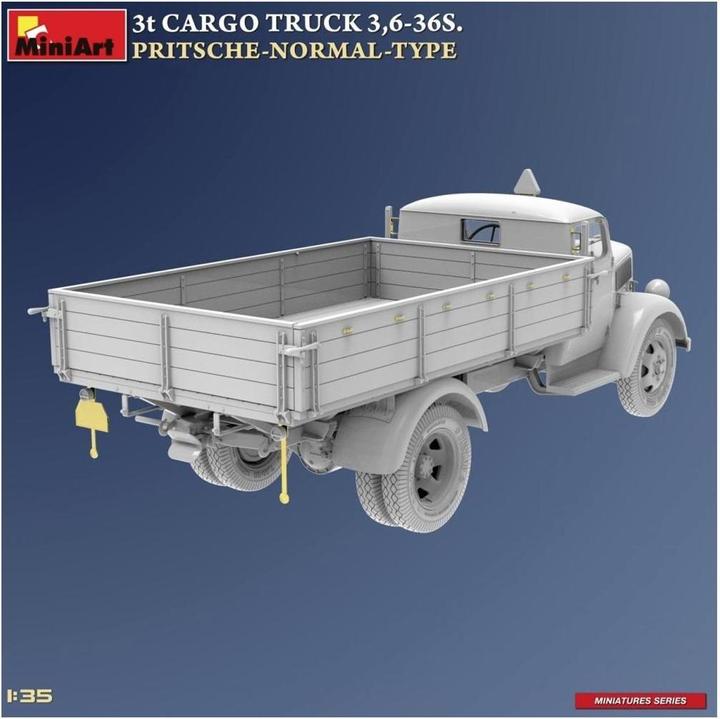 Produktbild 1:35 3t Cargo Truck 3,6-36S Pritschenw.