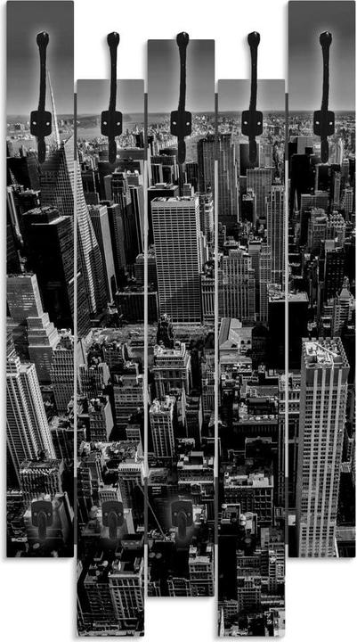 Actual product image Artland Wardrobe, 5 panels Aerial view of Manhattan New York City USA
