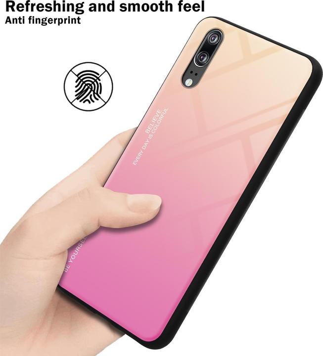 Productafbeelding Cadorabo TPU 2 kleuren glasdekking (Cubot P20)