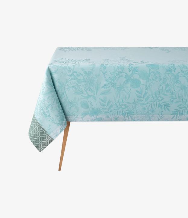 Produktbild Le Jacquard Français Tischdecke Jardin d'Eden Jardin d'Eden hellblau/klein gemustert