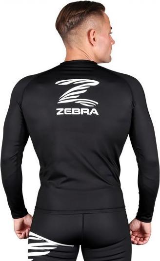 Produktbild Zebra Athletics RashGuard mit langen Ärmeln (M)