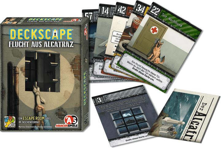 Immagine prodotto Abacus Deckscape - Fuga da Alcatraz (Tedesco)