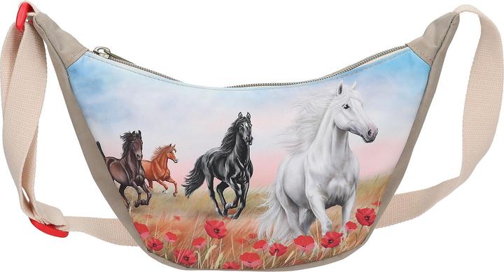 Schmidt Spiele Miss Melody - Small Halfmoon Shoulderbag POPPY SAND - Beige