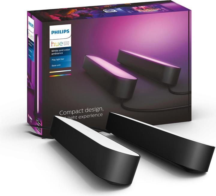 Philips Hue Play kit de base + extension (530 lm)