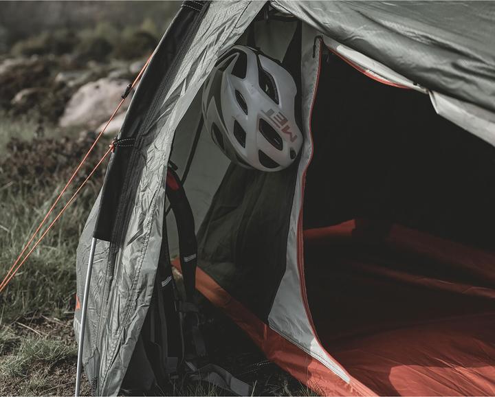 Image du produit Easy Camp Tunnelzelt Sarek 1 (dunkelgr?n/orange, Modell 2025) (Tente tunnel, 1.80 kg, 1 personne)