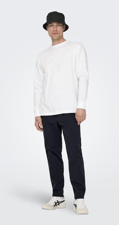 Image du produit Only & Sons Haut de T-shirt à col rond et à coupe décontractée (S)