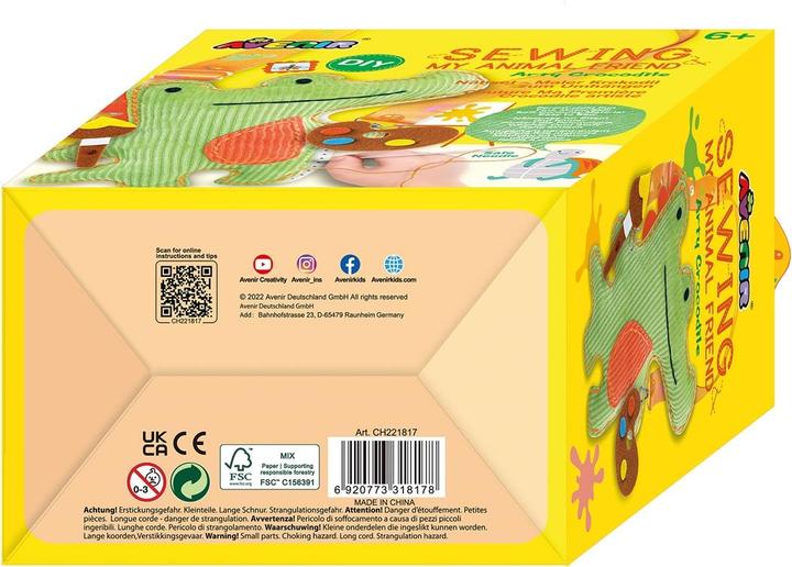 Actual product image Avenir Sewing Kit Crocodile Hanger