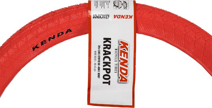 Actual product image Kenda Krackpot Colour 20x1.95" (20 x 1.95, 50-406)