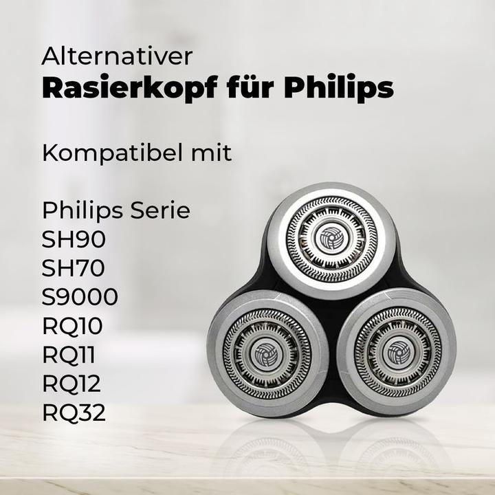 Produktbild Hermex Alternativer Rasierkopf für Philips Serie SH90 S9000 RQ10 RQ11 RQ12 (1 x)
