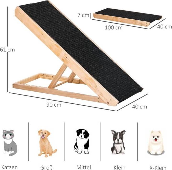Immagine prodotto Jamb Rampa per cani Scala per gatti (Animaletto, Cane, Gatto)