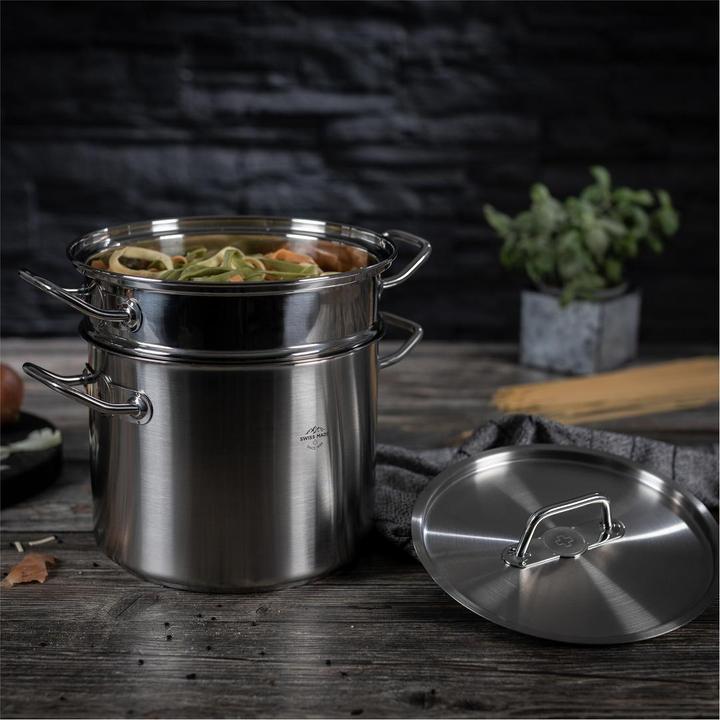 Image du produit Kuhn Rikon Montreux (22 cm, Casserole, Acier inoxydable)