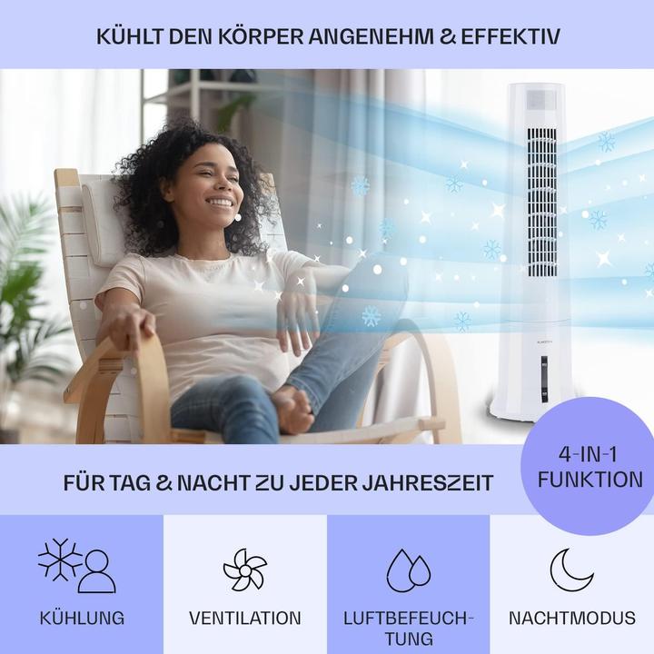 Produktbild Klarstein Luftkühler Schneeweiss