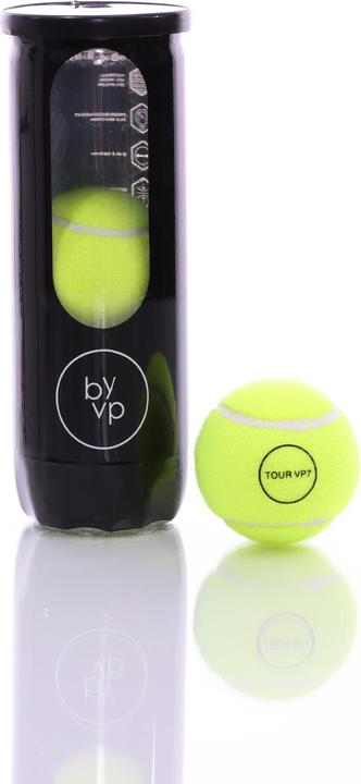 Produktbild Luxtri Padel Ball Set TOUR 3 Gelbe Padel-Bälle in 3er Dose Padel Tennis Bälle